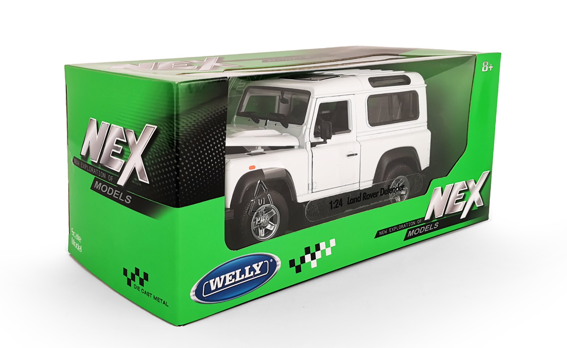 Внедорожник Welly Land Rover 1:24 22498W - фото 4