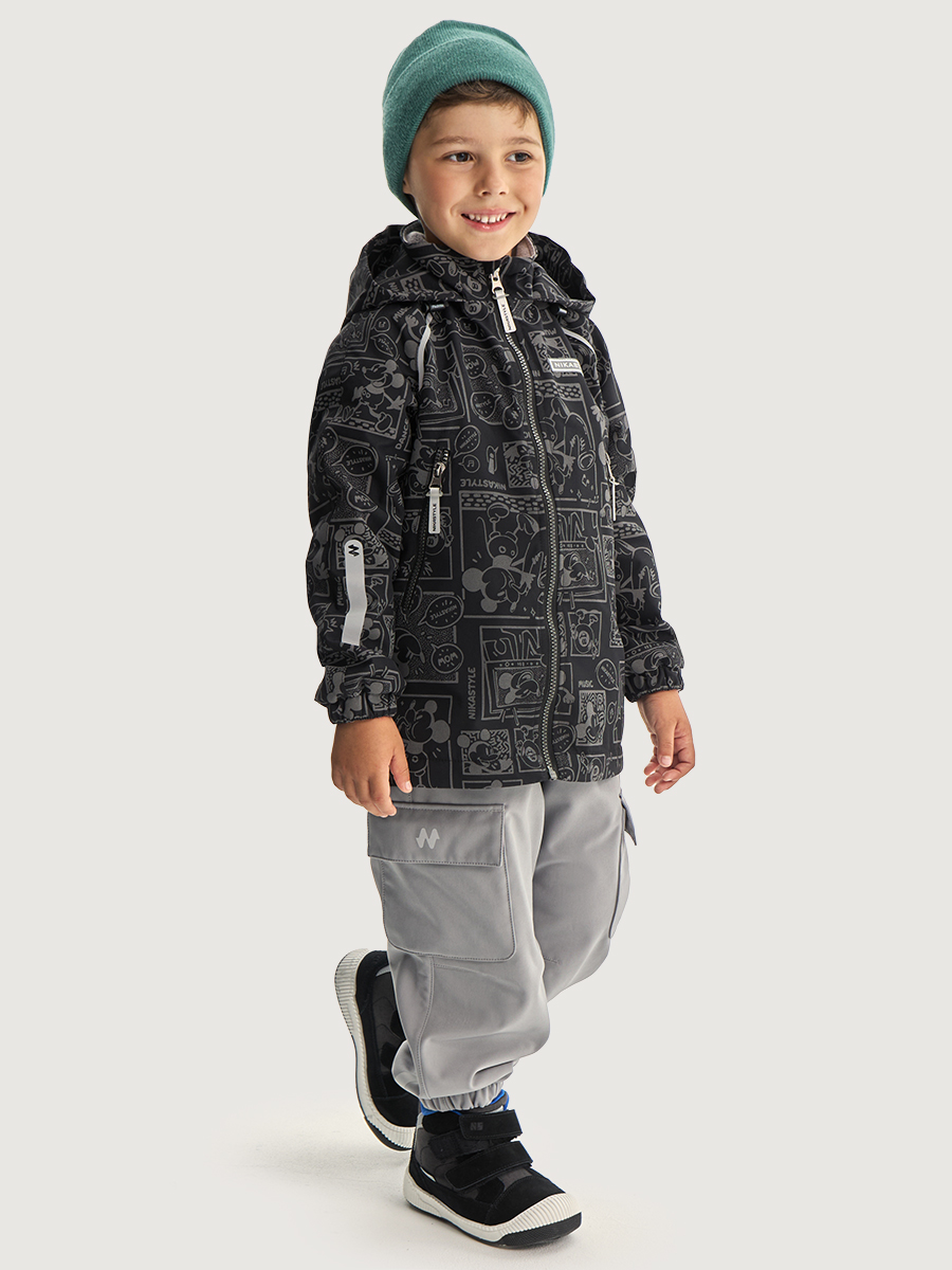 Ветровка NIKASTYLE 4л2326 антрацит - фото 5