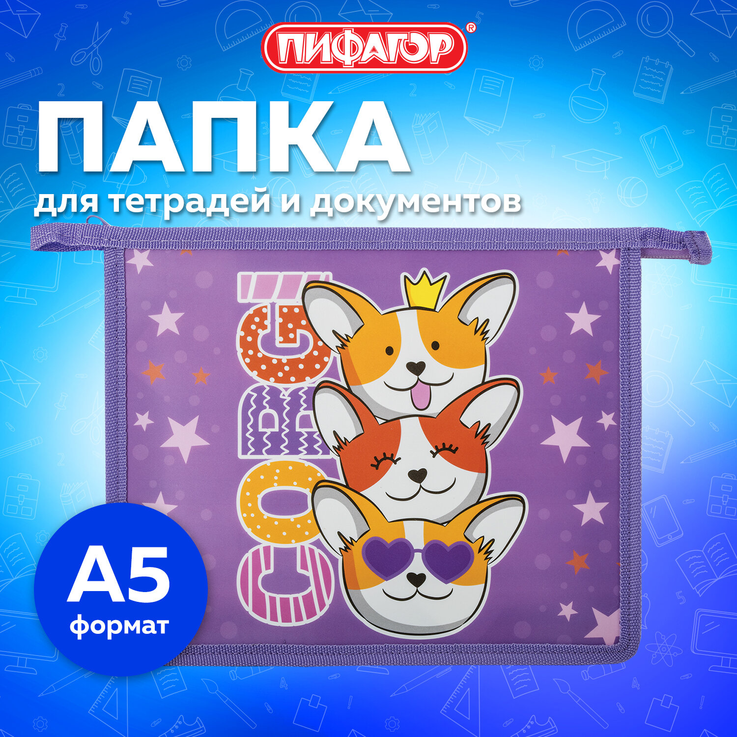 Папка для труда Пифагор А5 - фото 1