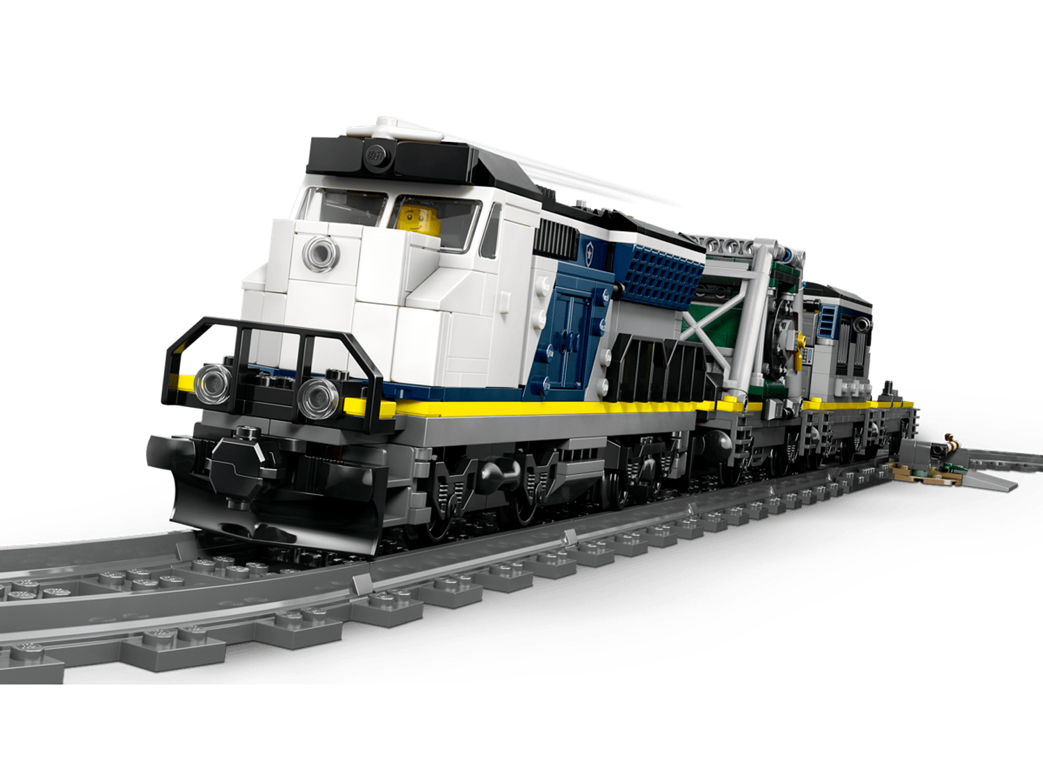 Конструктор LEGO City Ограбление полицейского поезда 1313 дет. - фото 6