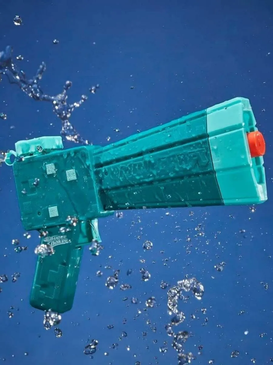 Бластер водный Nerf Super Soaker Minecraft - фото 5