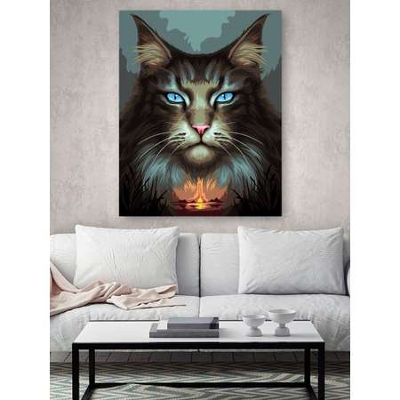 Картина по номерам Hobby Paint Загадочный кот в ассортименте
