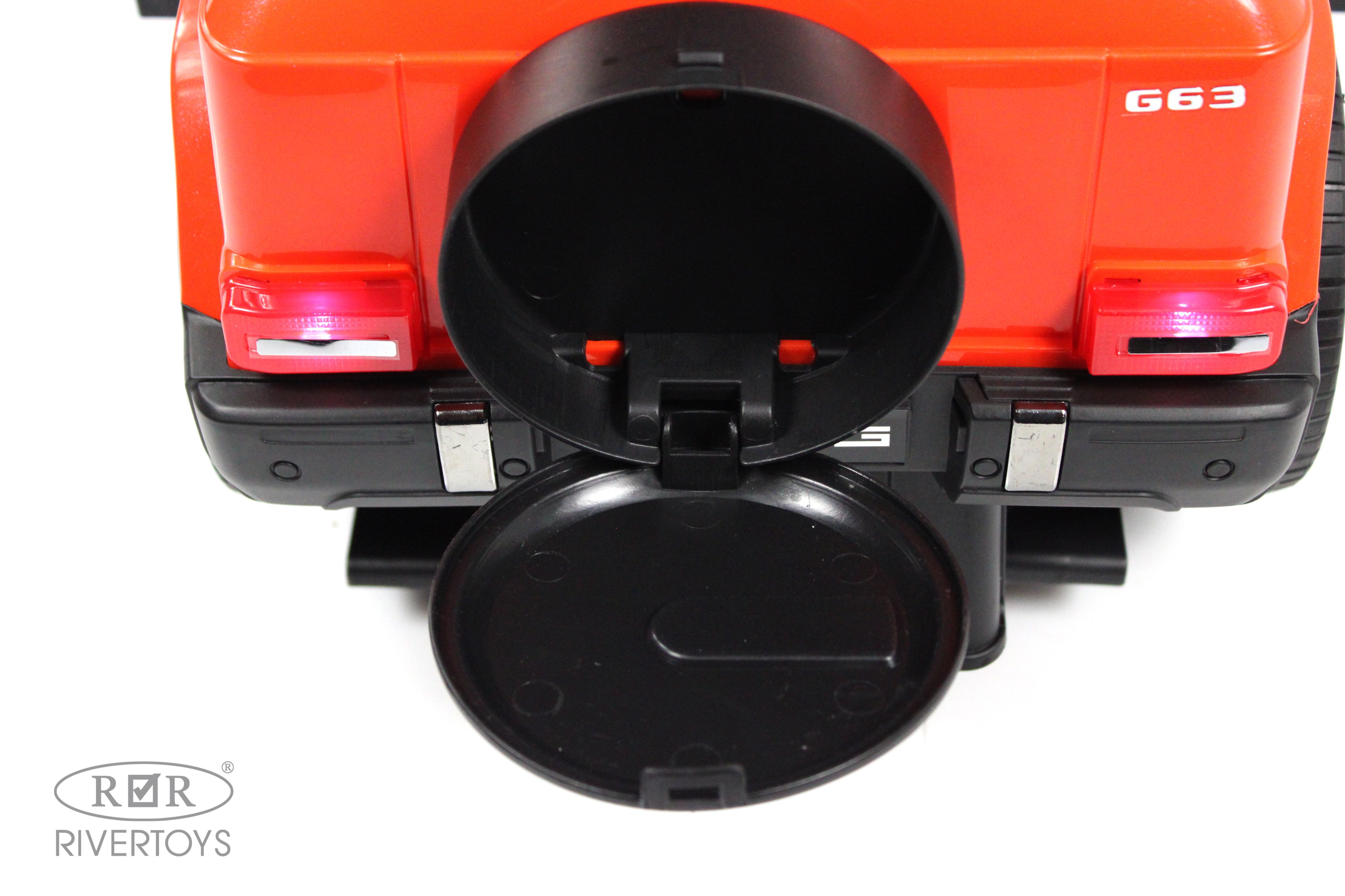 Каталка RIVERTOYS Mercedes-Benz G63 Red Diamond красный - фото 23