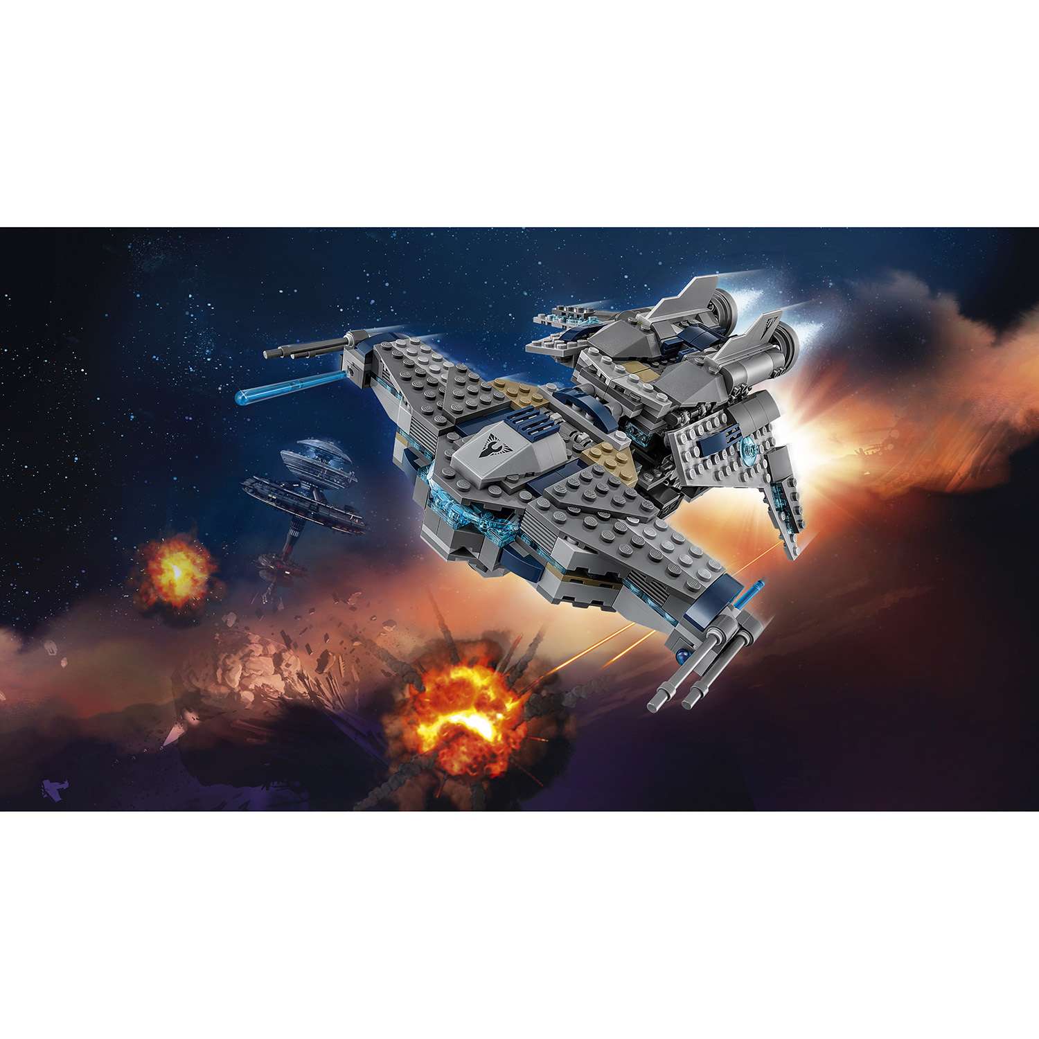 Конструктор LEGO Star Wars Звёздный Мусорщик блочный - фото 4