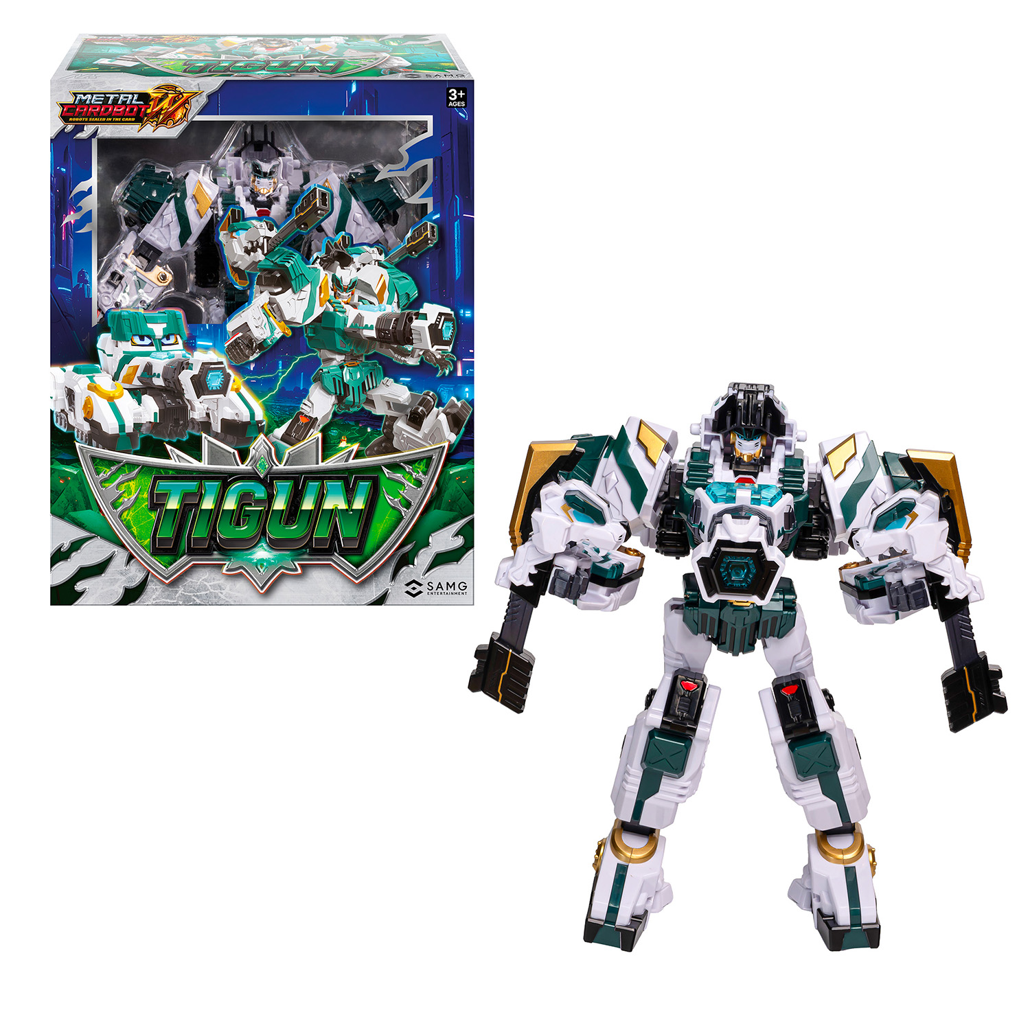 Фигурка METAL-CARDBOT Тигун - фото 1