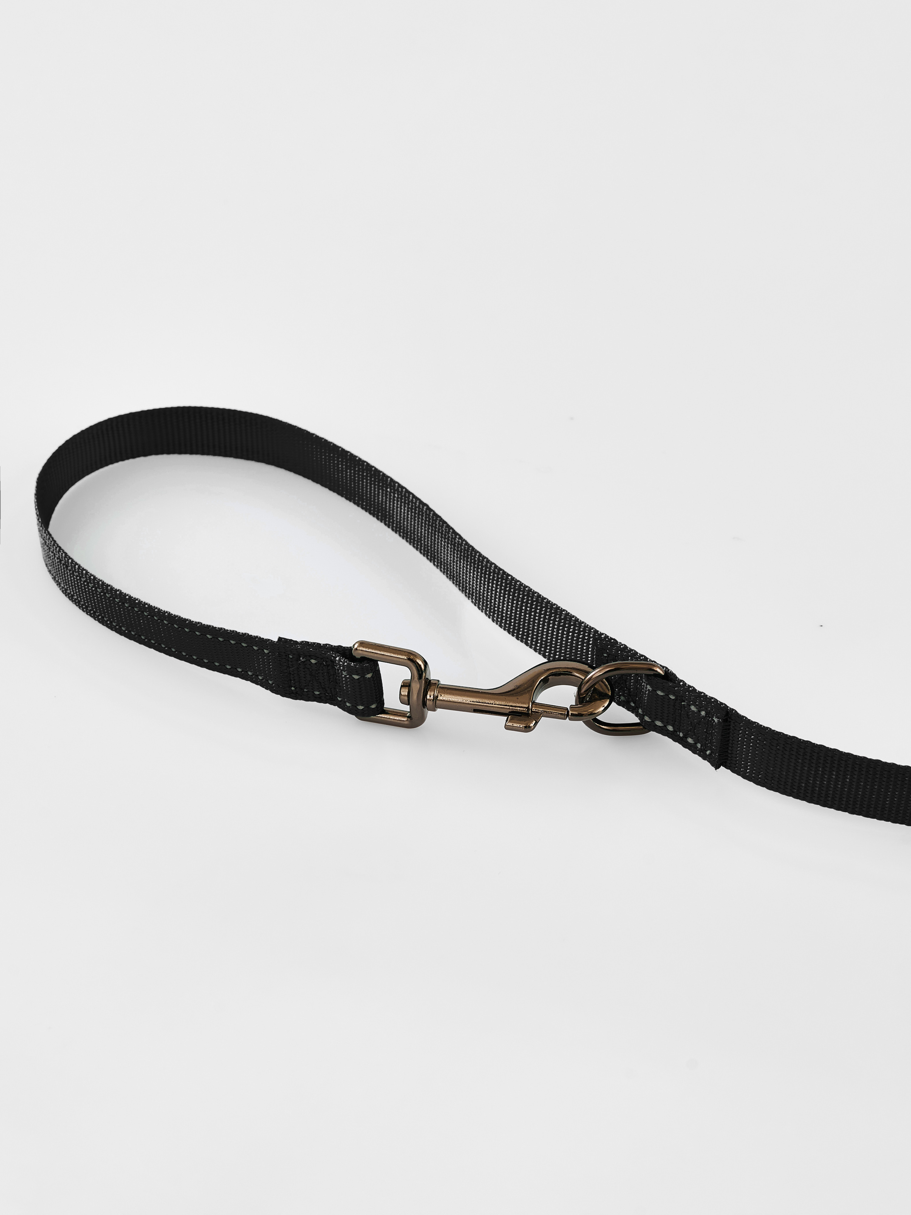 Поводок перестежка для собак Easy Pets 324 цвет Черный р-р M 2см 300см - фото 15