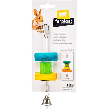 Игрушка-диспенсер для грызунов Ferplast мелких PA4761