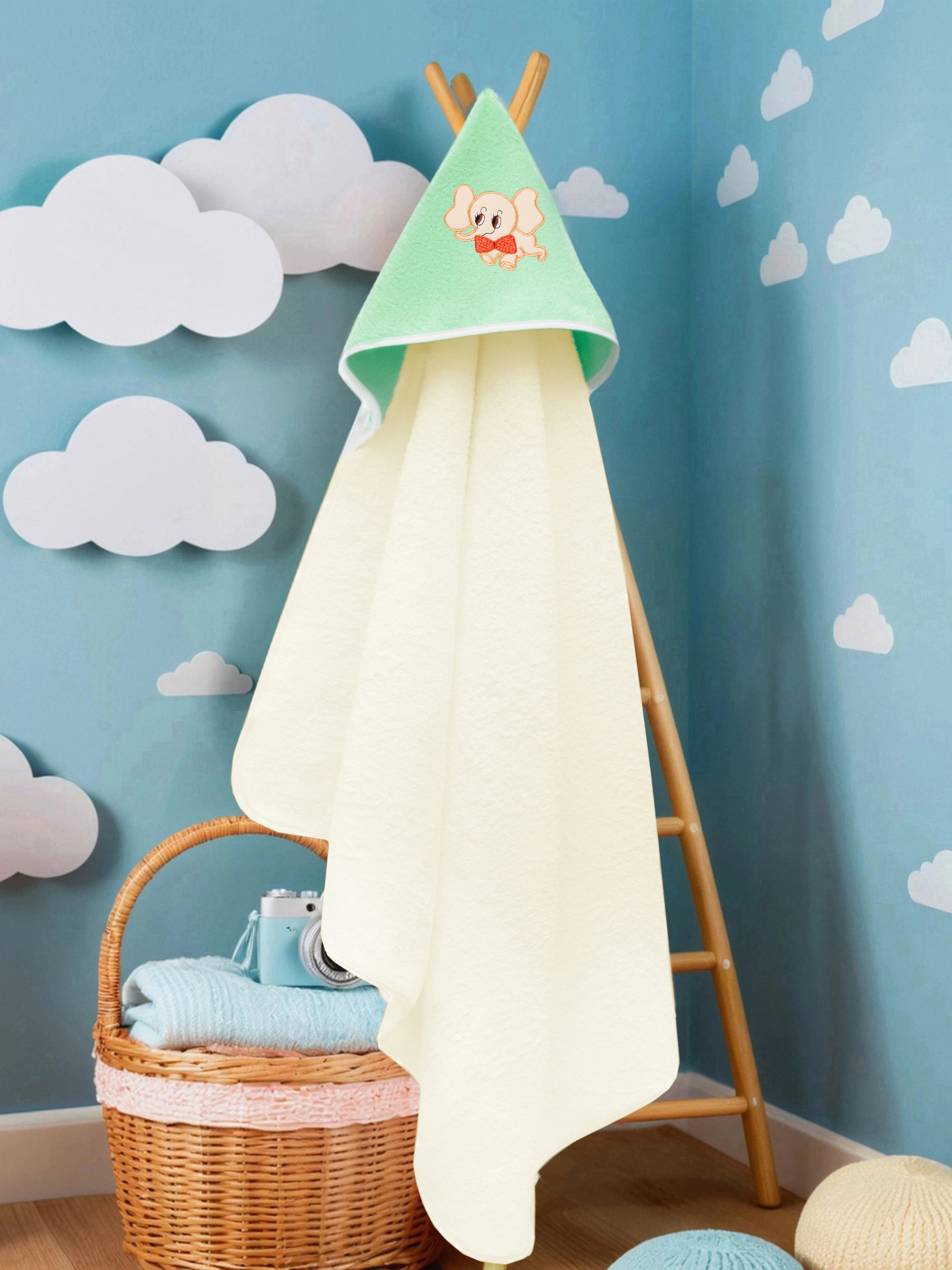 Полотенце уголок Wellness Малыш-00/53_СБ 80 x 100 см 1 шт. - фото 1