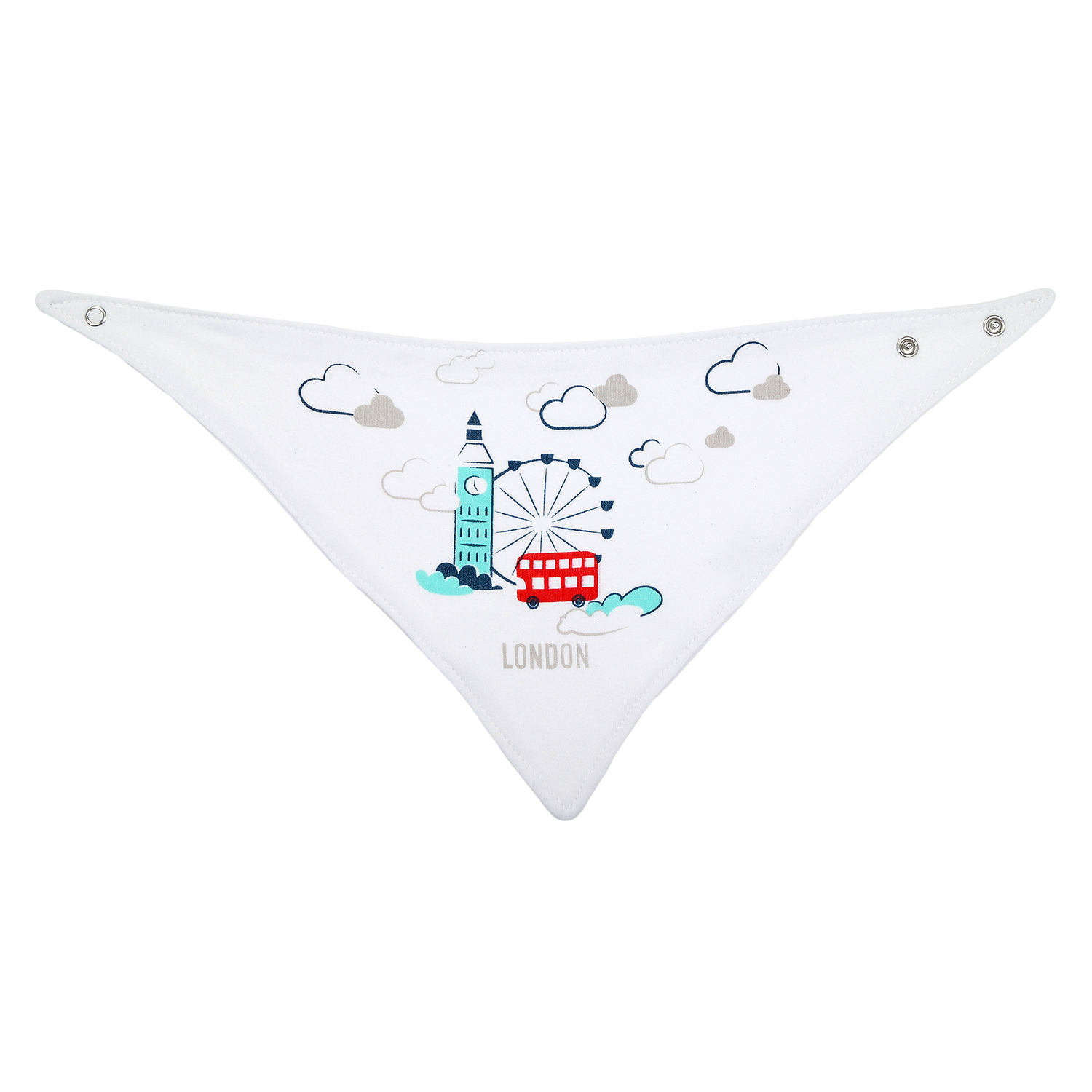 Нагрудник Babyono текстиль 2 шт. в ассортименте - фото 5