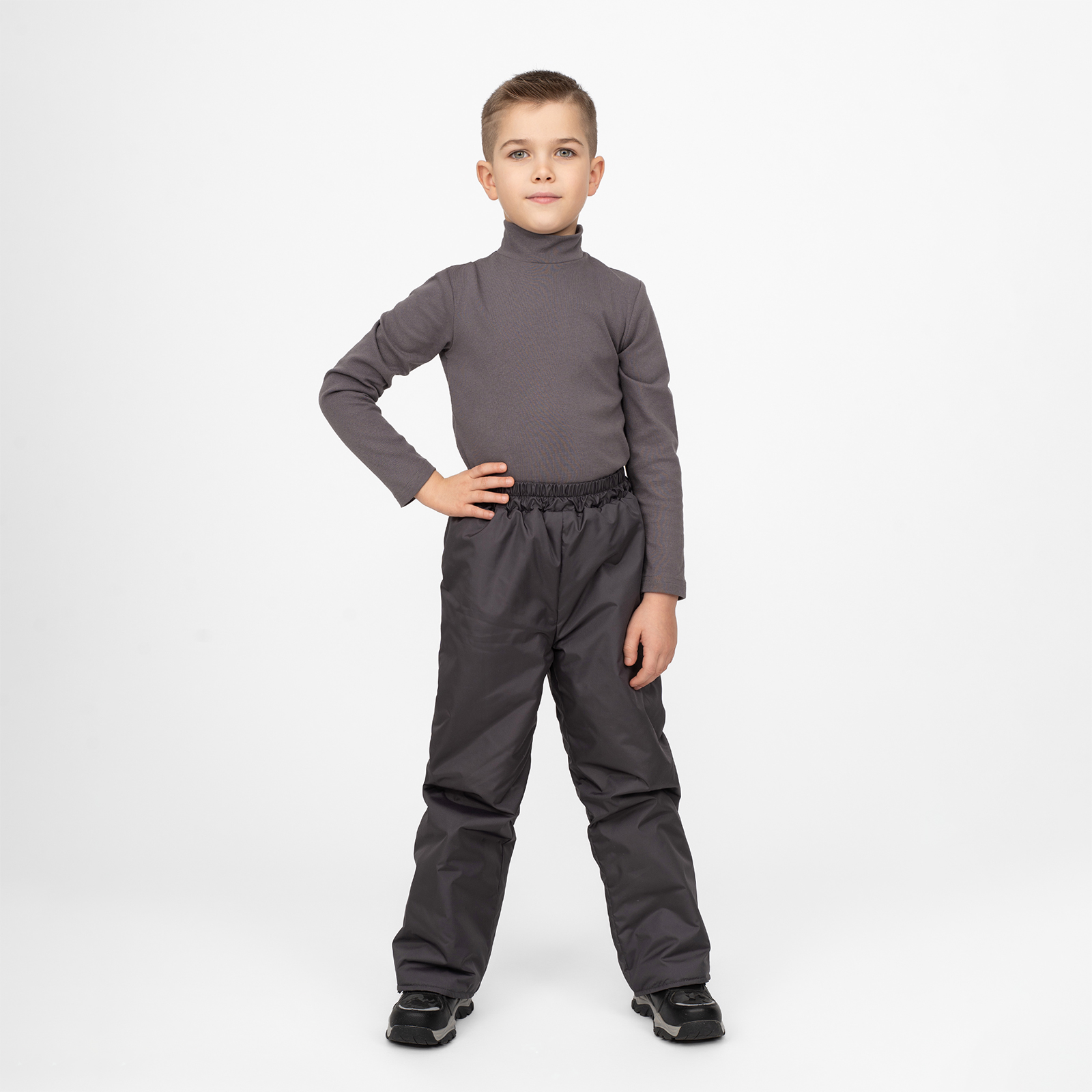 Брюки Arctic kids 10-001 серый - фото 14