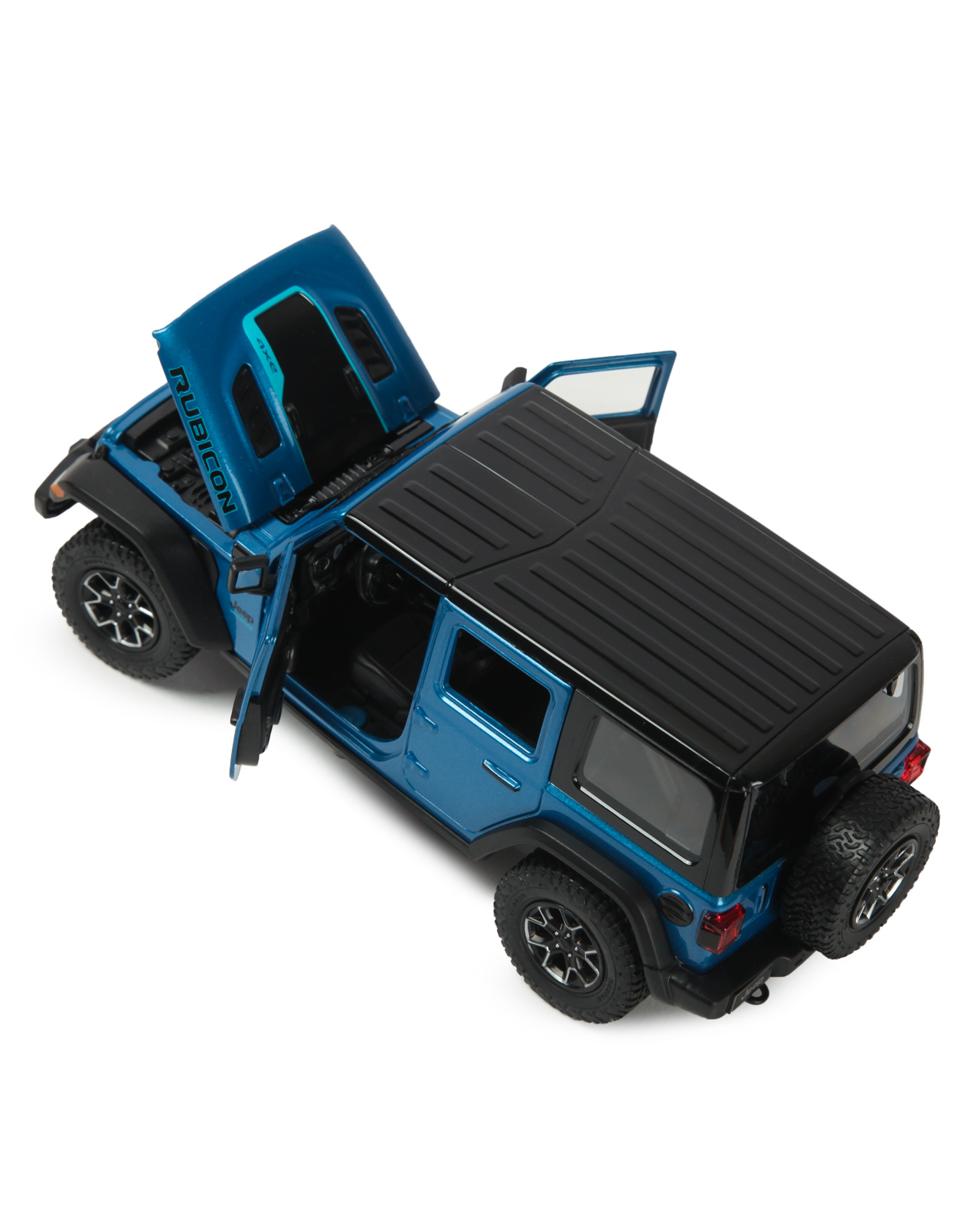 Внедорожник Rastar Jeep Wrangler Rubicon 4xe 1:24 64610 - фото 5