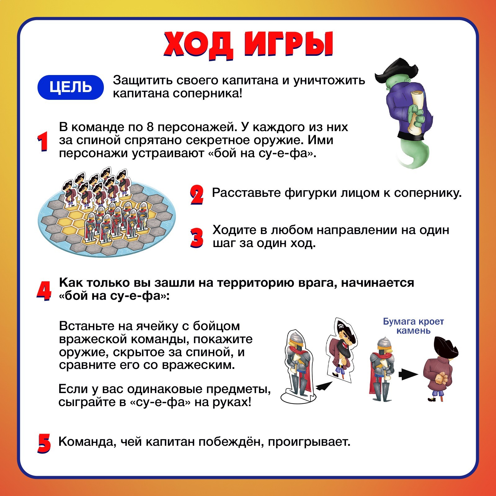 Настольная игра Лас Играс KIDS Бой на су е фа - фото 3