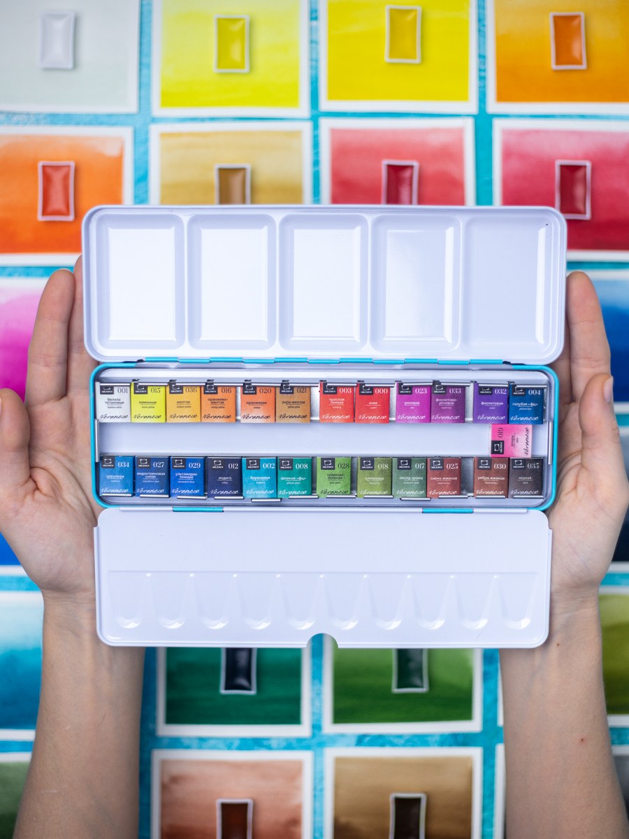 Краски акварель Малевичъ - фото 4