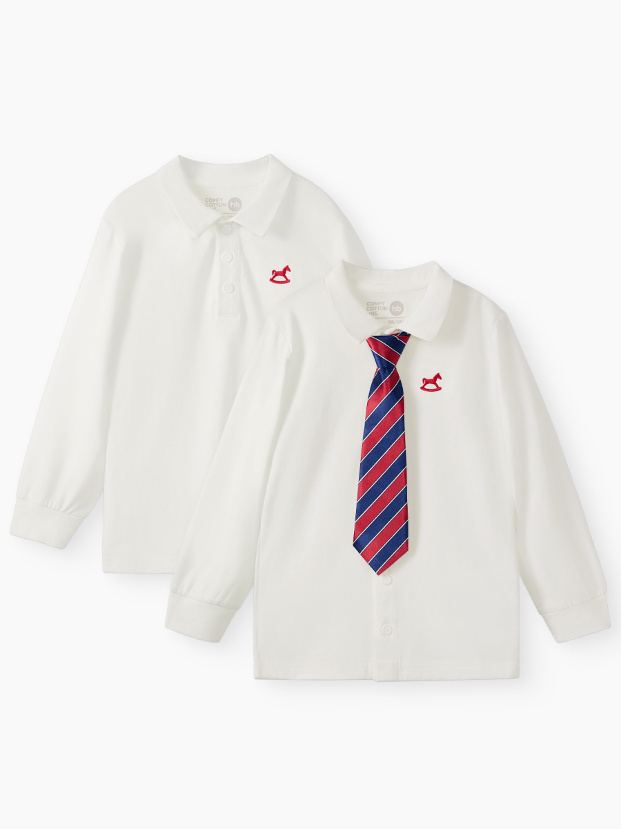 Рубашка 2 шт Happy Baby 88627_milky - фото 1