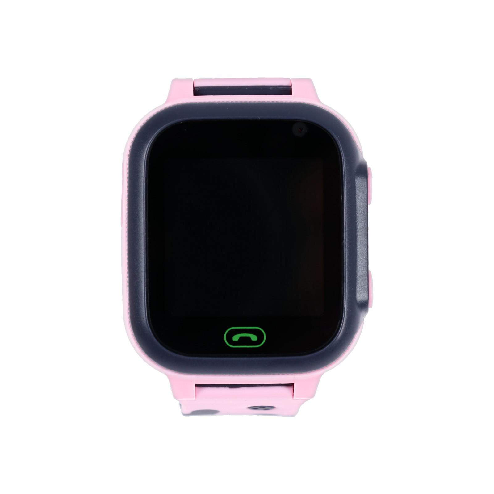 Детские смарт-часы Sima-Land 128x128 SIM 2G LBS камера 0.08 Мп розовые - фото 2