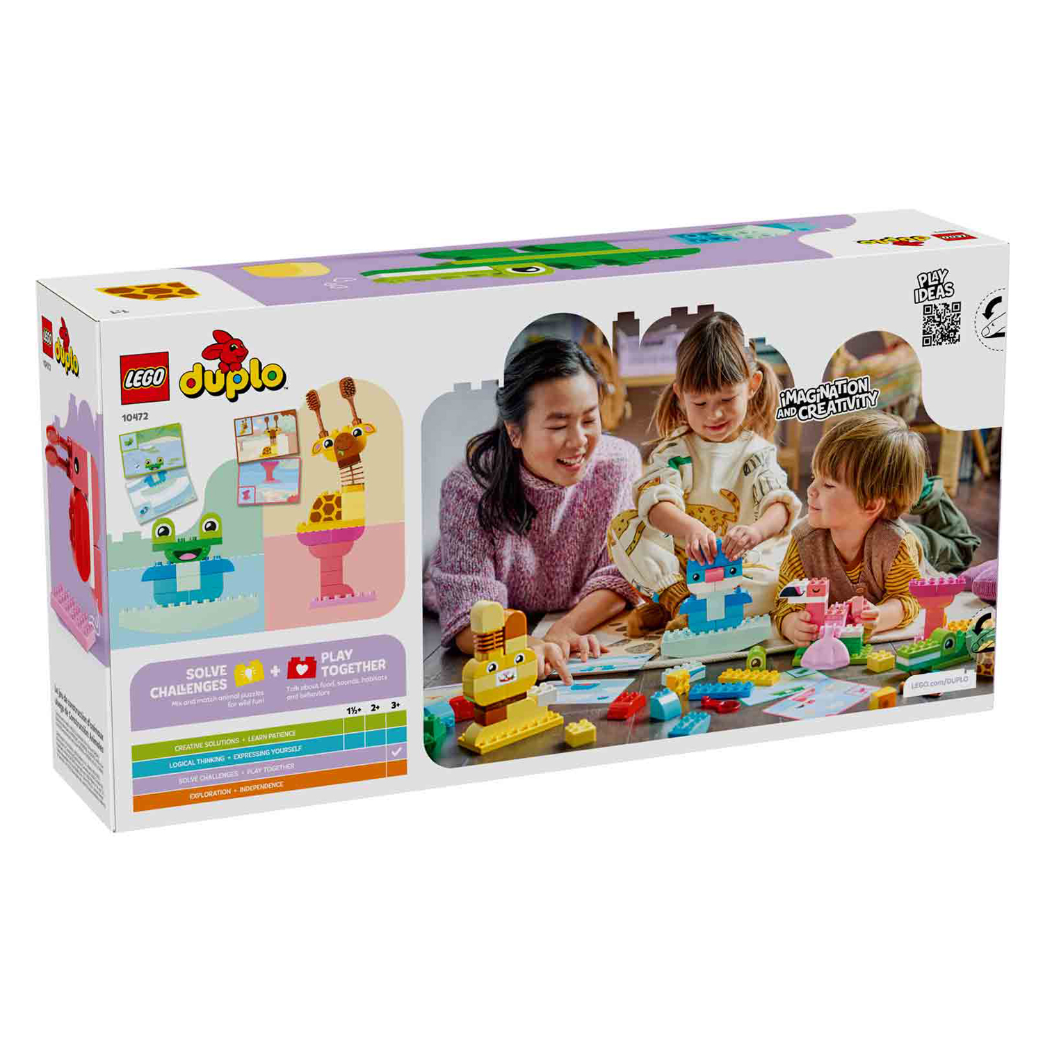 Конструктор LEGO DUPLO Игра «Собери животное» 94 дет. - фото 3