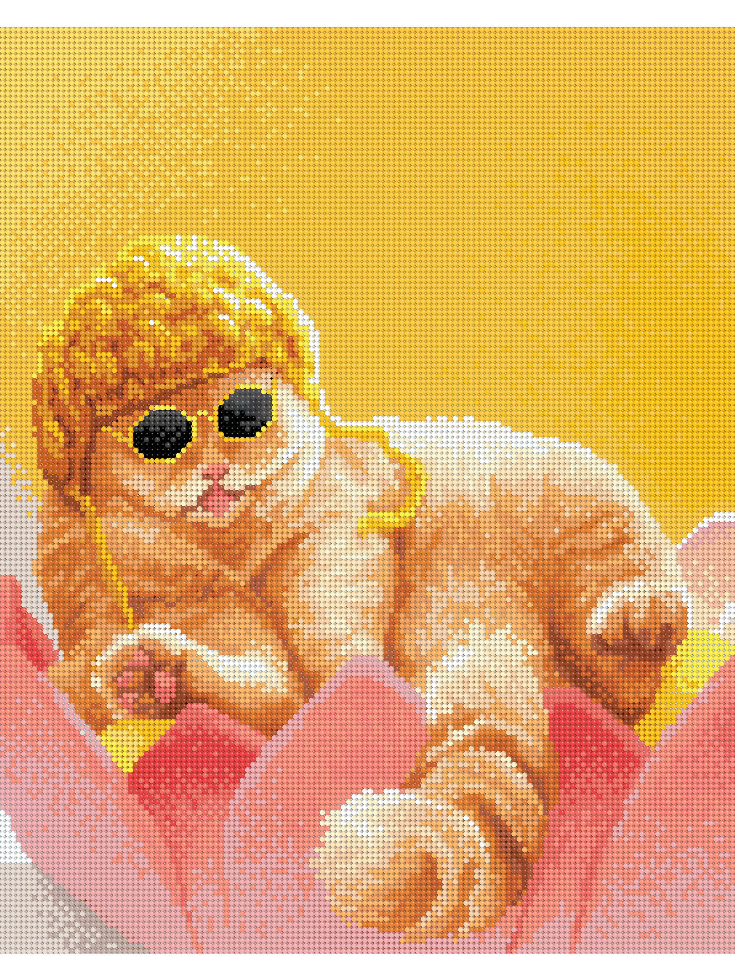 Алмазная мозаика Art sensation Солнечный кот в ассортименте - фото 2