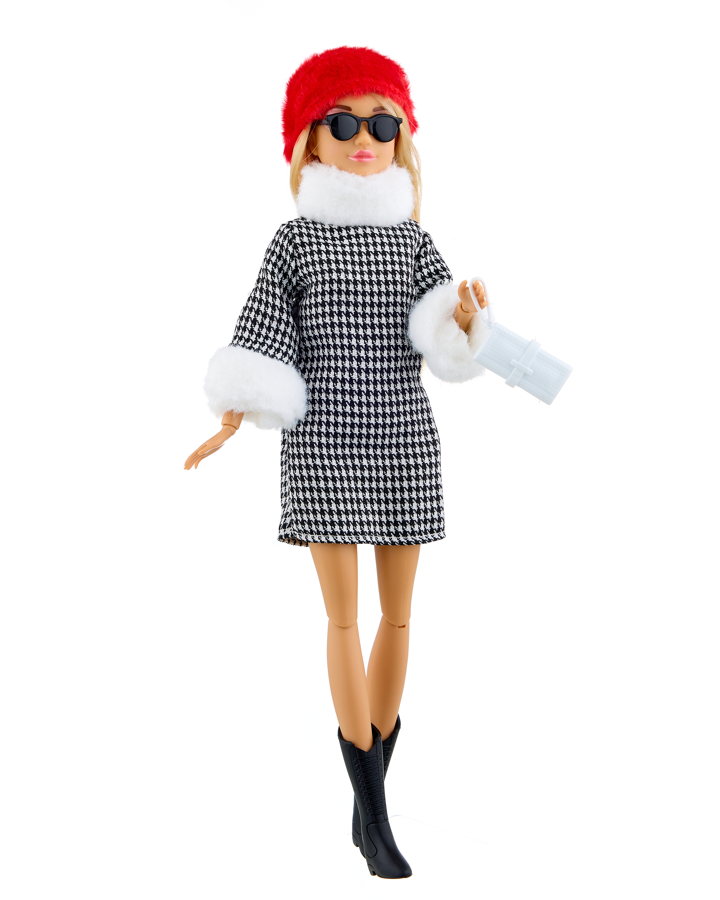 Кукла модельная Demi Star в красном берете 616356 - фото 4