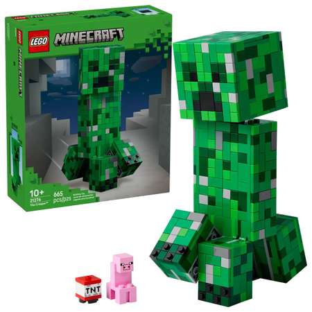 Конструктор LEGO Minecraft Крипер блочный