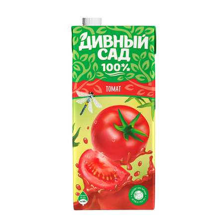 Сок Дивный сад томатный с мякотью с солью 0.95л