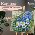 Картина по номерам Остров Сокровищ Ромашки