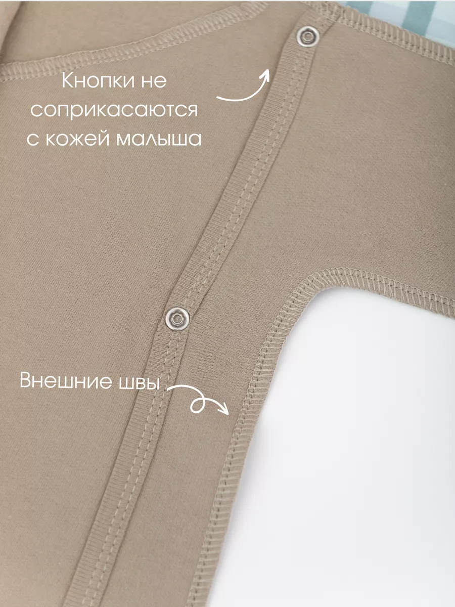 Распашонка 4 шт LESIKIDS 620 - фото 15