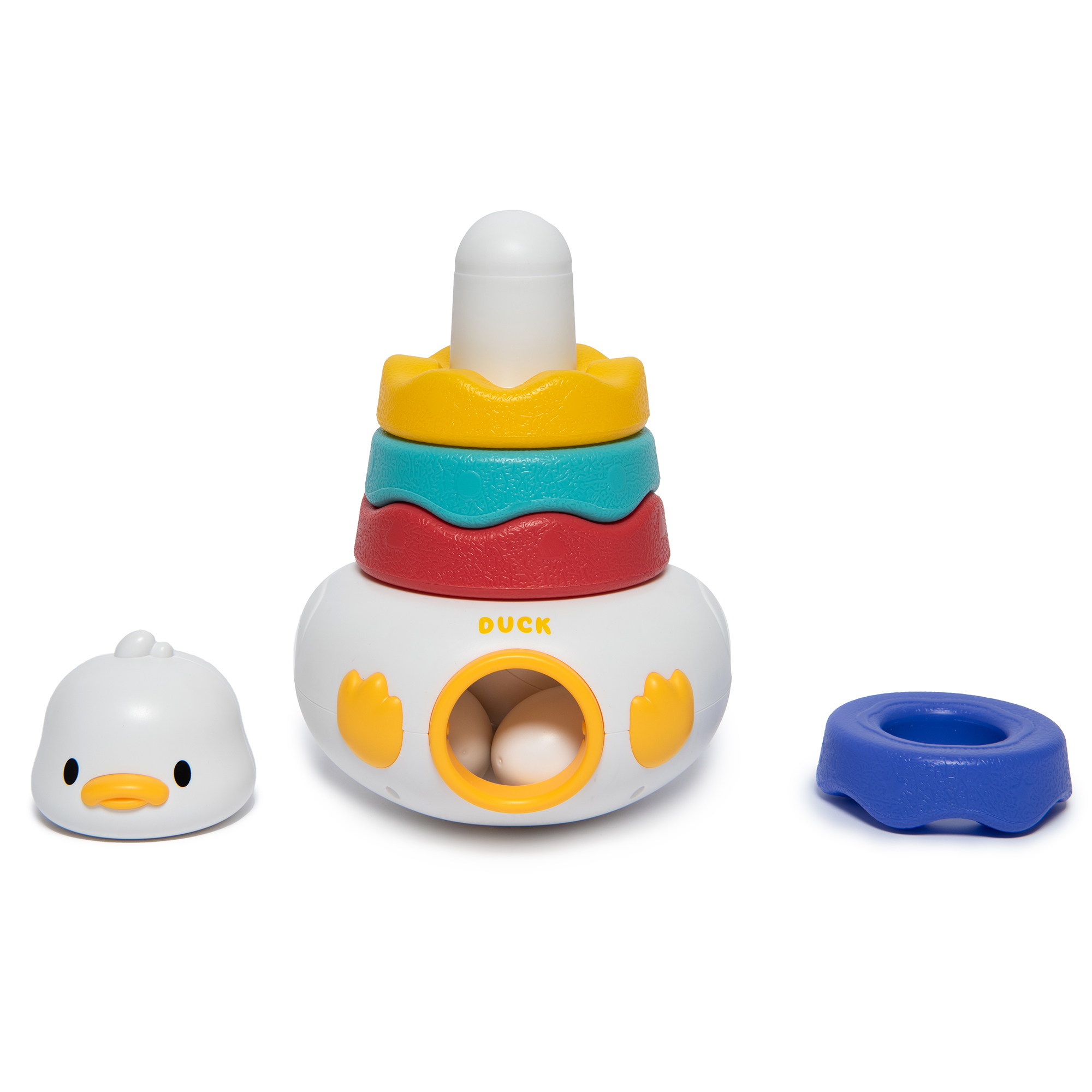 Игрушка BabyGo неваляшка Уточка - фото 4