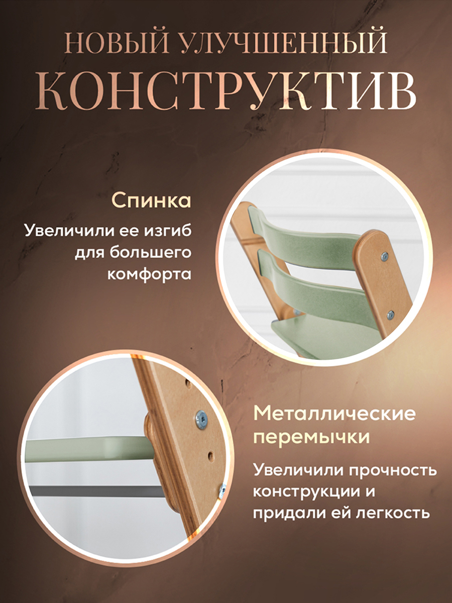 Стульчик для кормления Конёк Горбунёк Комфорт Pro Кантри - фото 3