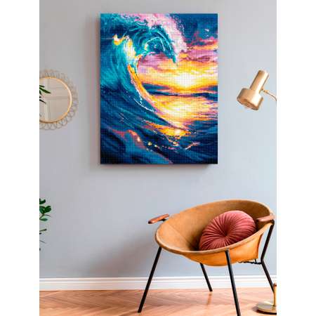 Алмазная мозаика Art on Canvas Волна в ассортименте