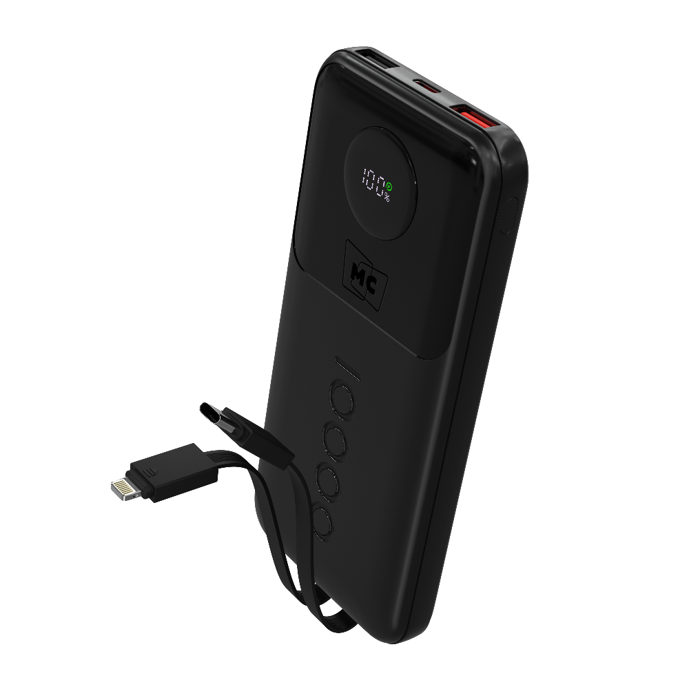 Внешний аккумулятор 10000mAh More Choice PB35-10 Black - фото 1