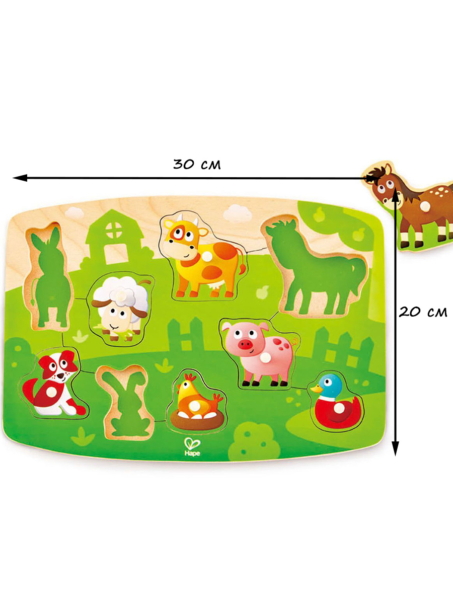 Пазл Hape напольный - фото 4