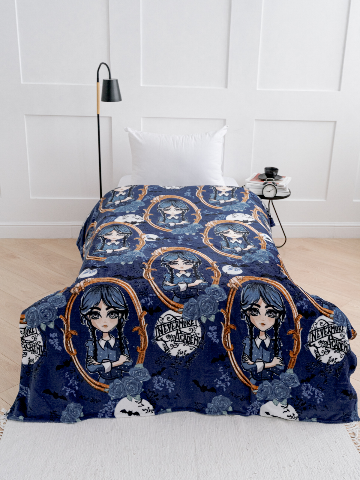 Плед Павлинка Аэро Софт Уэнсдэй 150 x 200 см велсофт - фото 2