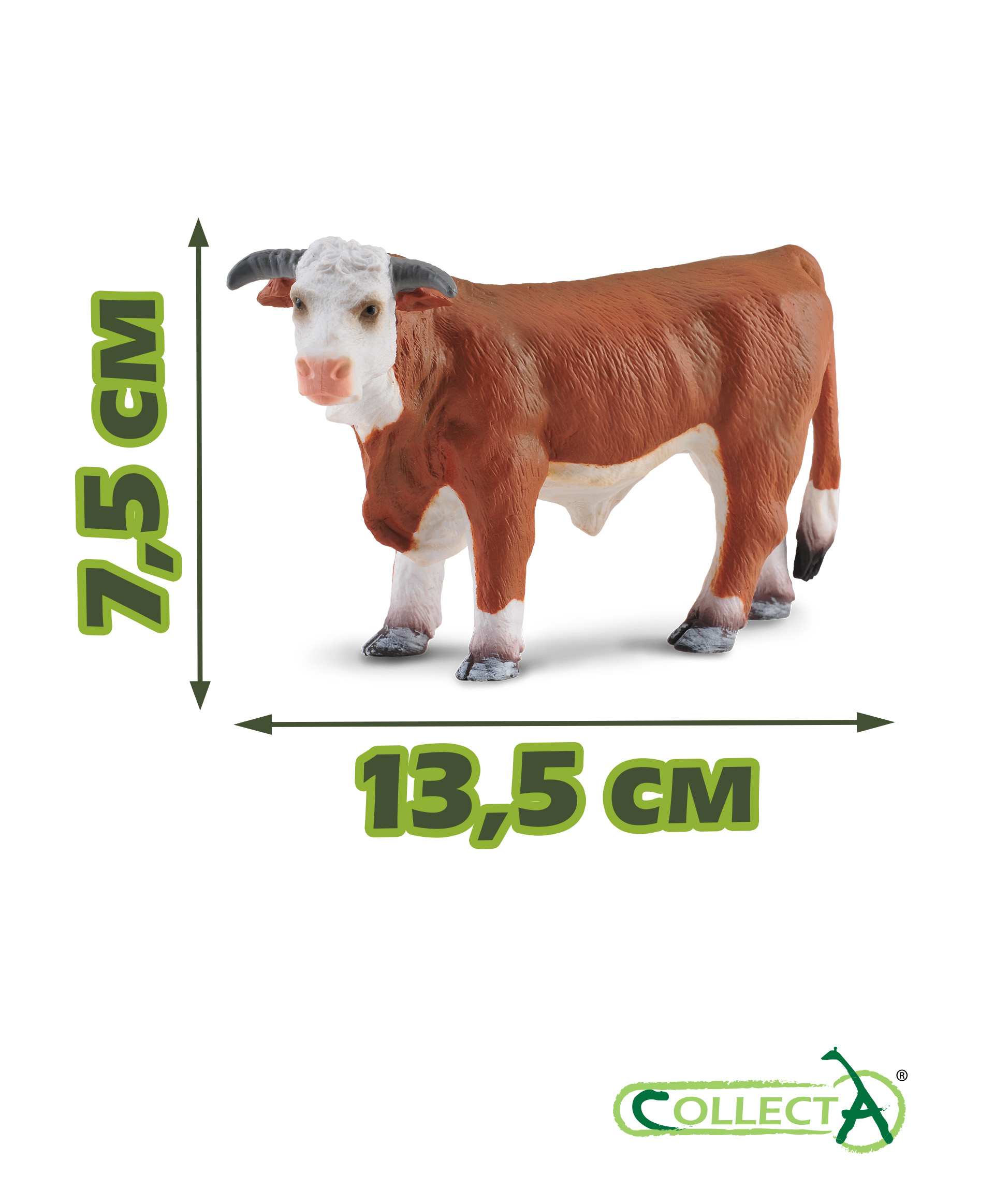 Фигурка Collecta Херефордский бык - фото 2