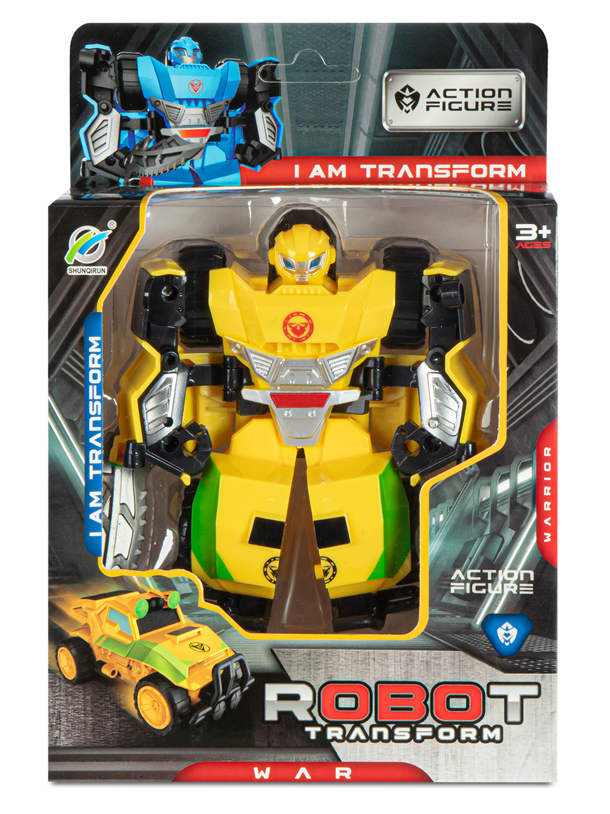 Фигурка AUTODRIVE Робот трансформер Машинка - фото 9