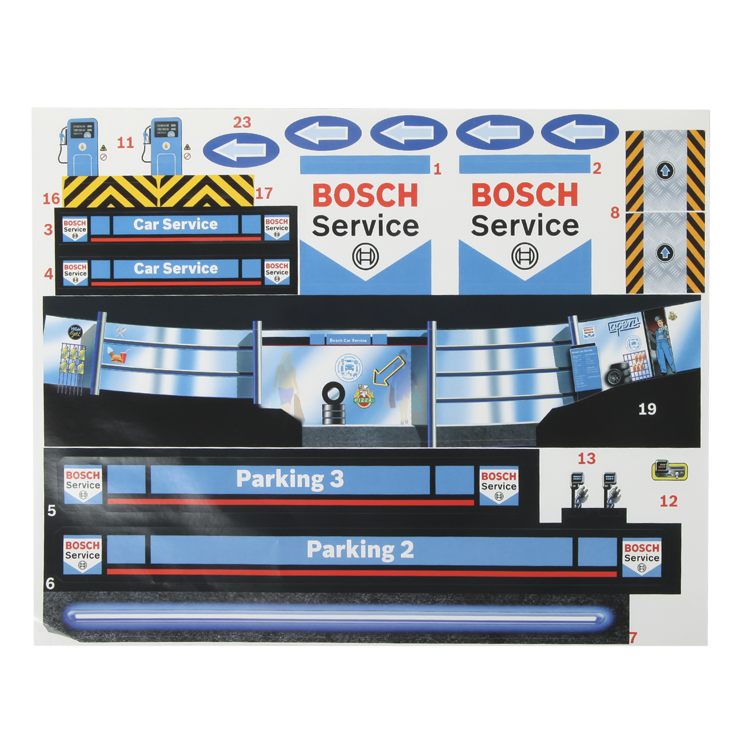 Парковка Klein Bosch Car Service Helix 2899 - фото 4