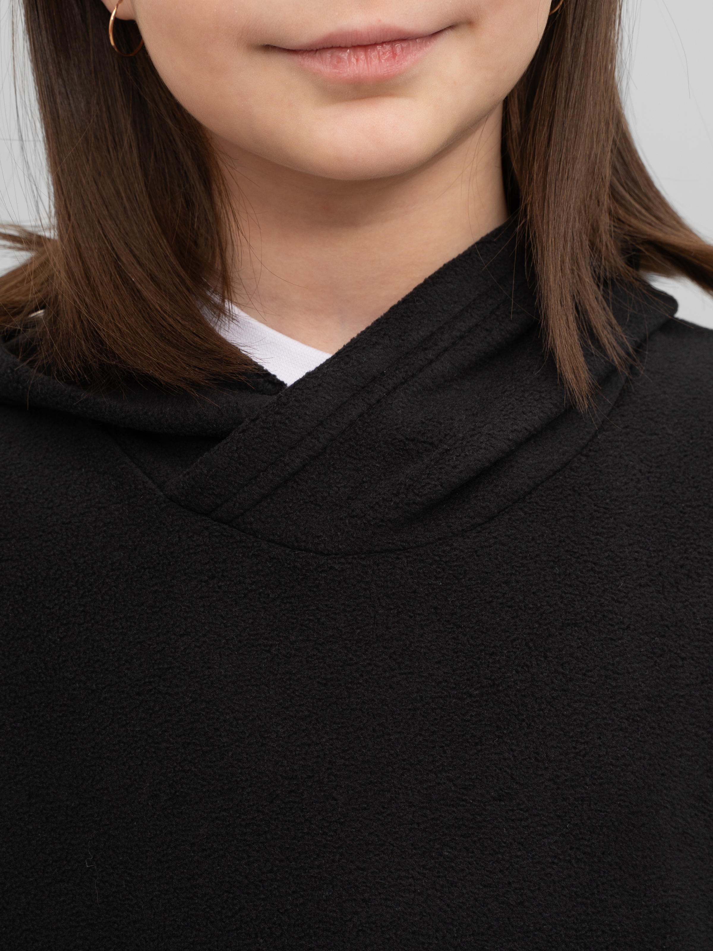 Худи и брюки Утенок 7043г(ш) черный - фото 6