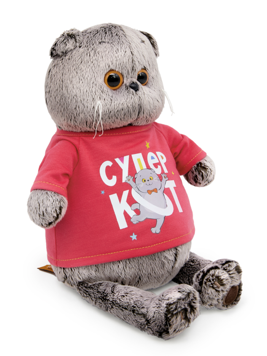 Мягкая игрушка BUDI BASA Басик в лонгсливе Супер кот - фото 4
