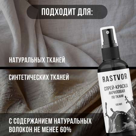 Краски текстильные RASTVOR 1 цв.