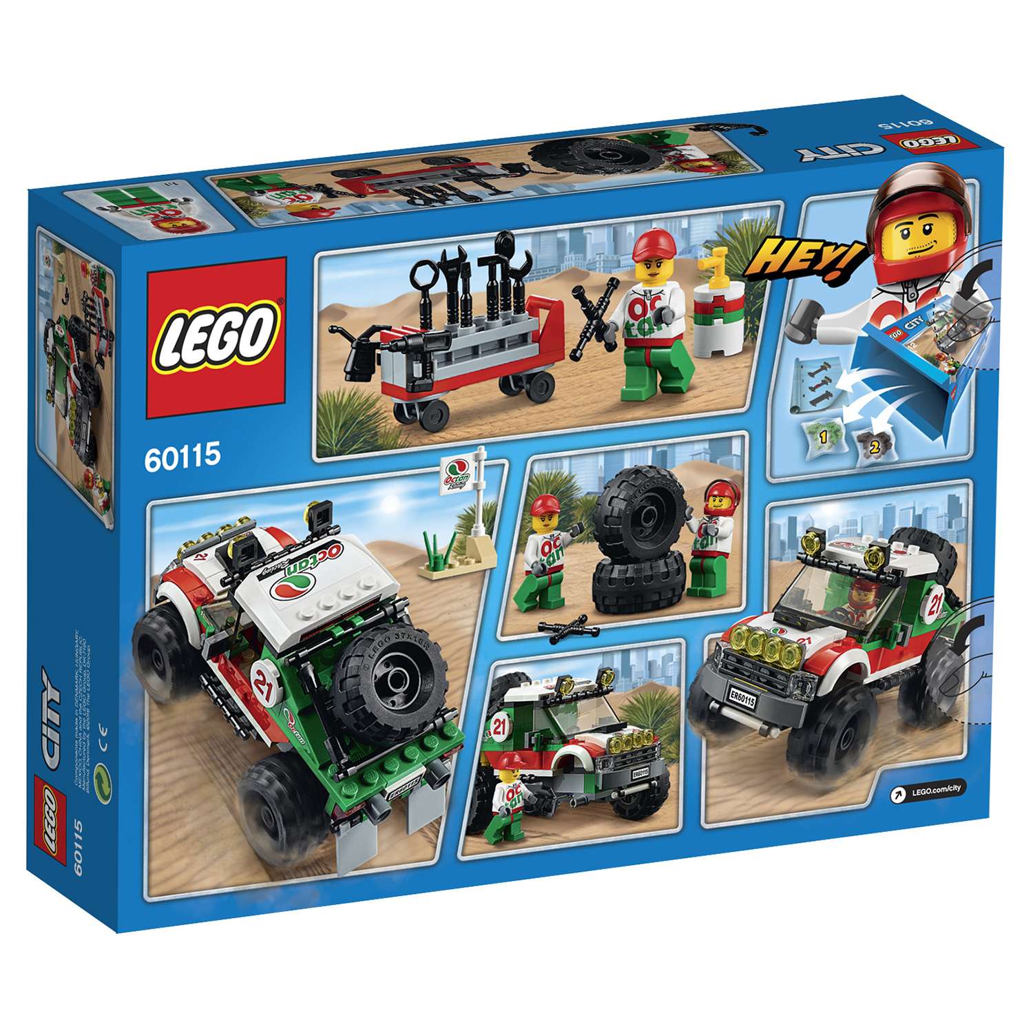 Конструктор LEGO City блочный - фото 3