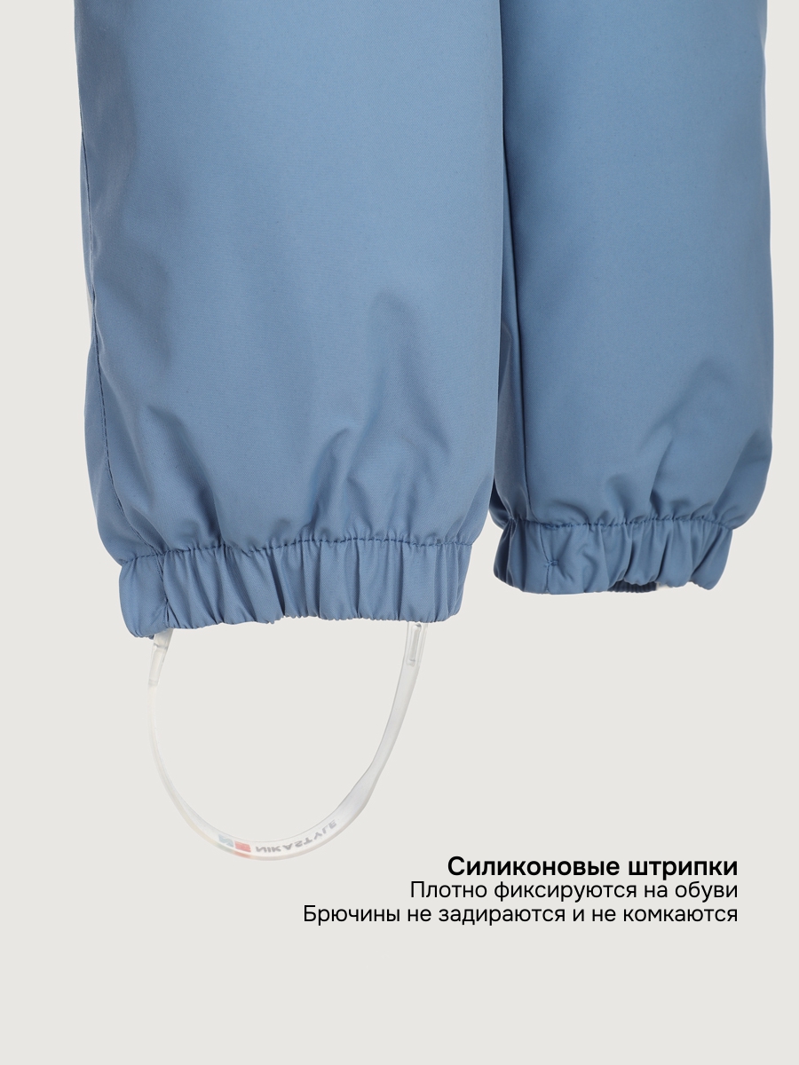 Куртка и полукомбинезон NIKASTYLE 7з0225 джинс - фото 15