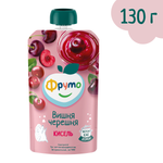 Кисель Фруто из вишни и черешни для питания детей раннего возраста 130г
