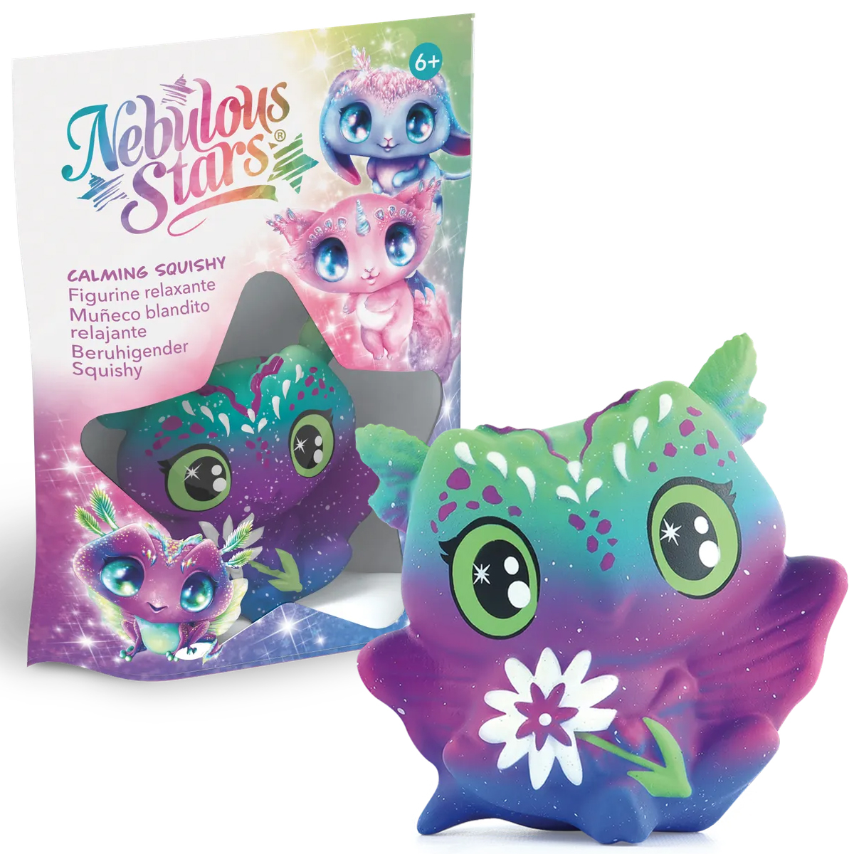 Игрушка-антистресс Nebulous Stars сквиш Лилия - фото 2