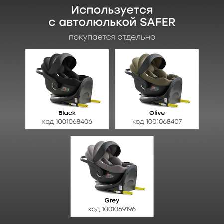 База Isofix для автолюльки и автокресла Happy Baby i-BASE поворотная i-size