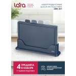 Разделочная доска 4 шт + подставка LARA Набор разделочных досок 5 предметов