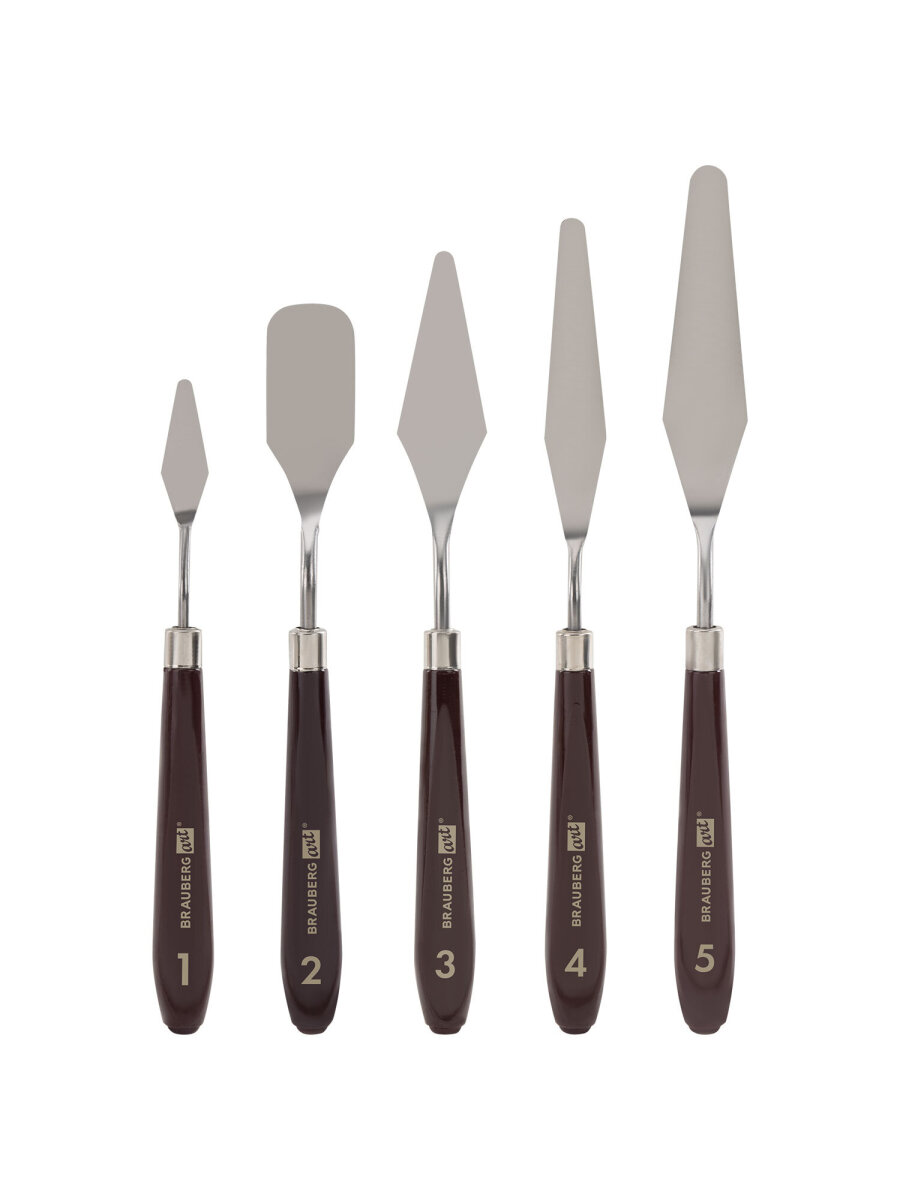 Мастихин Brauberg 5 шт. - фото 4