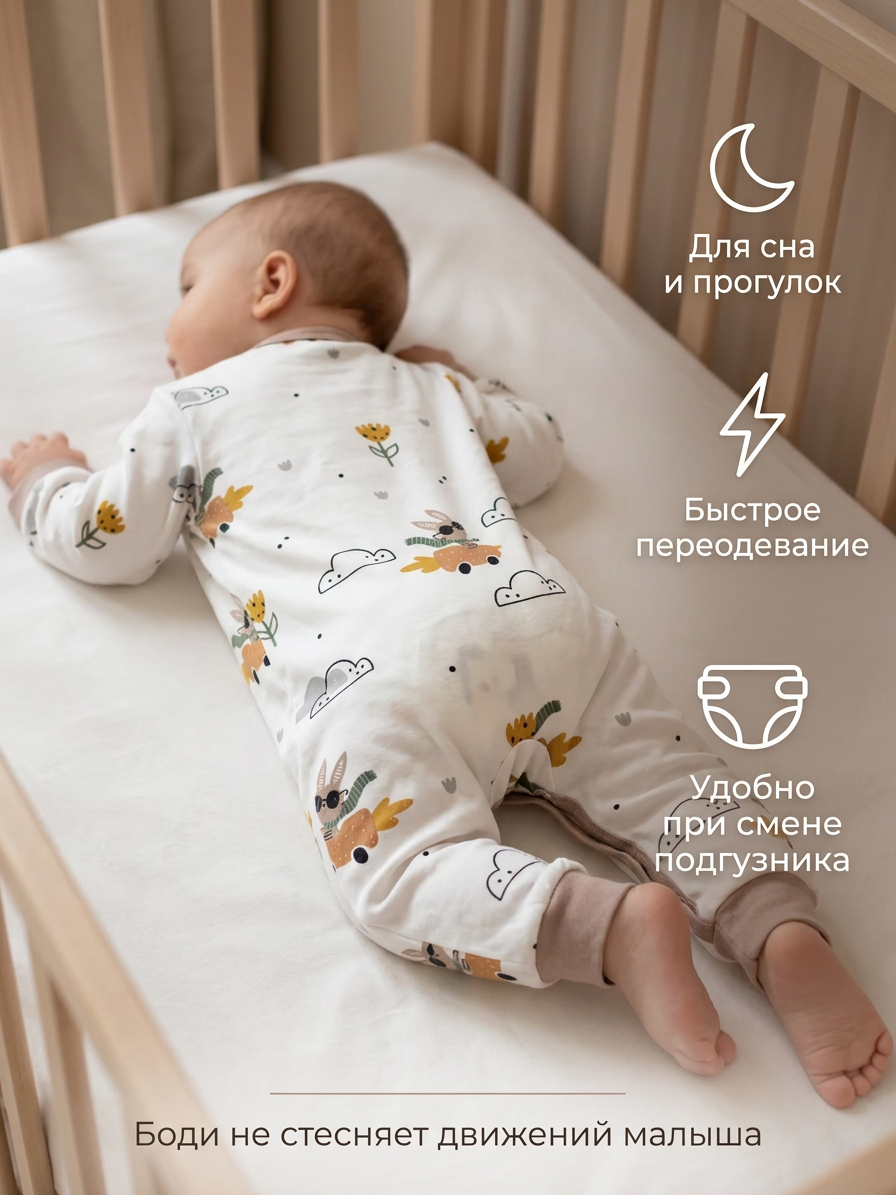 Комбинезон Milkymania 120гонщик - фото 13