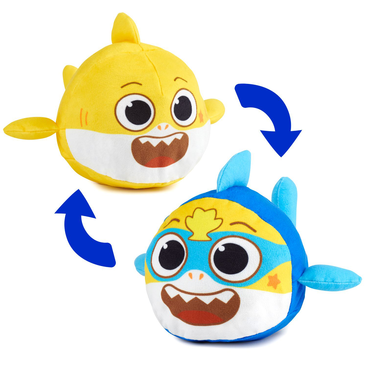 Мягкая игрушка Wow Wee перевертыш Акуленок Baby Shark 61427 - фото 3