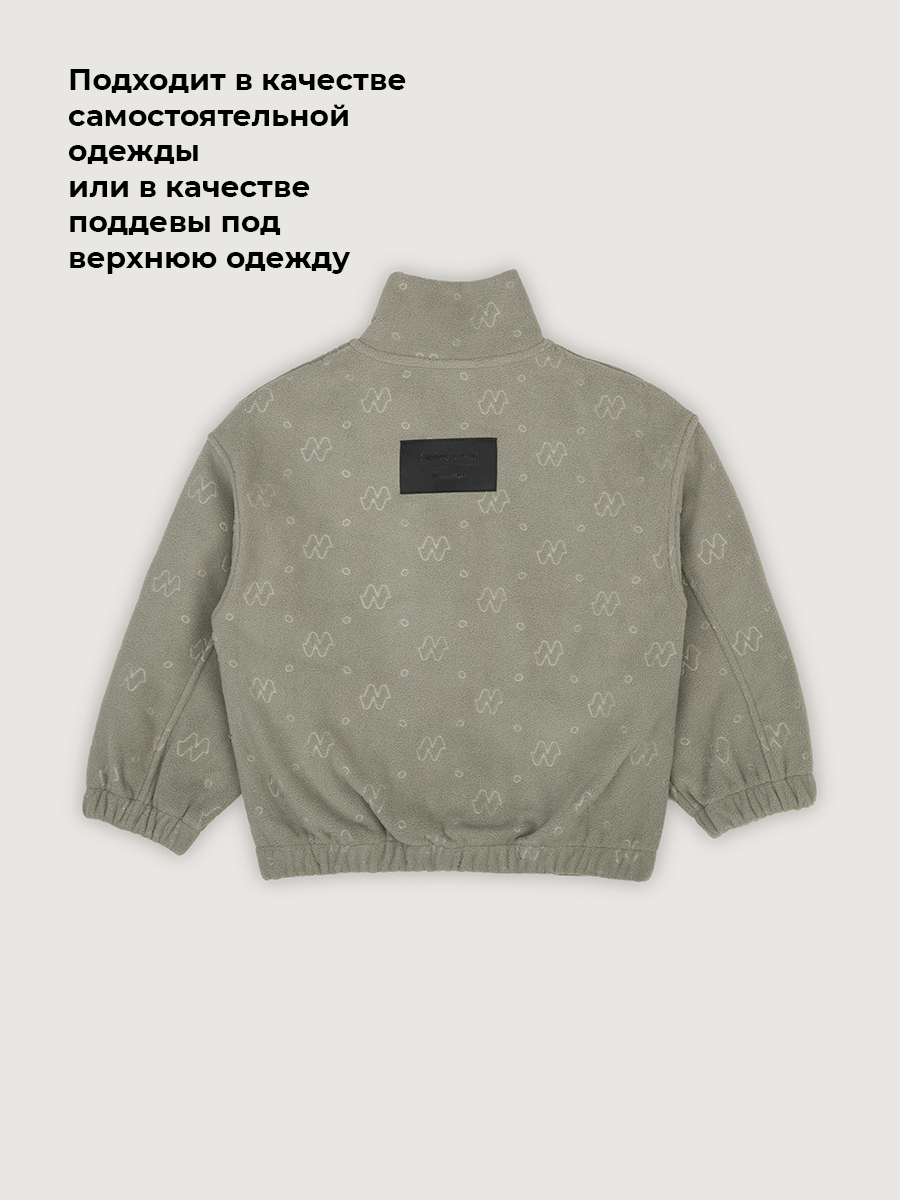 Толстовка NIKASTYLE 4т40126 оливковый - фото 4