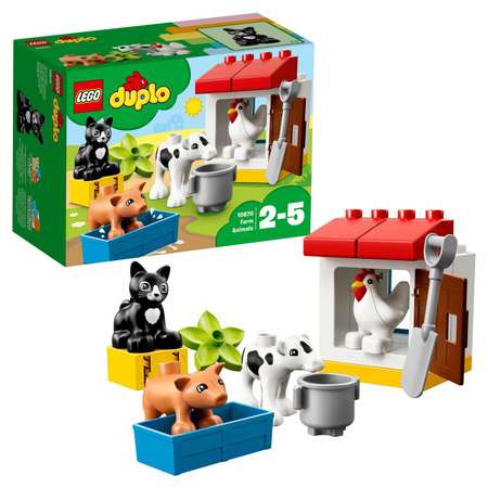 Конструктор LEGO DUPLO Домашние животные блочный