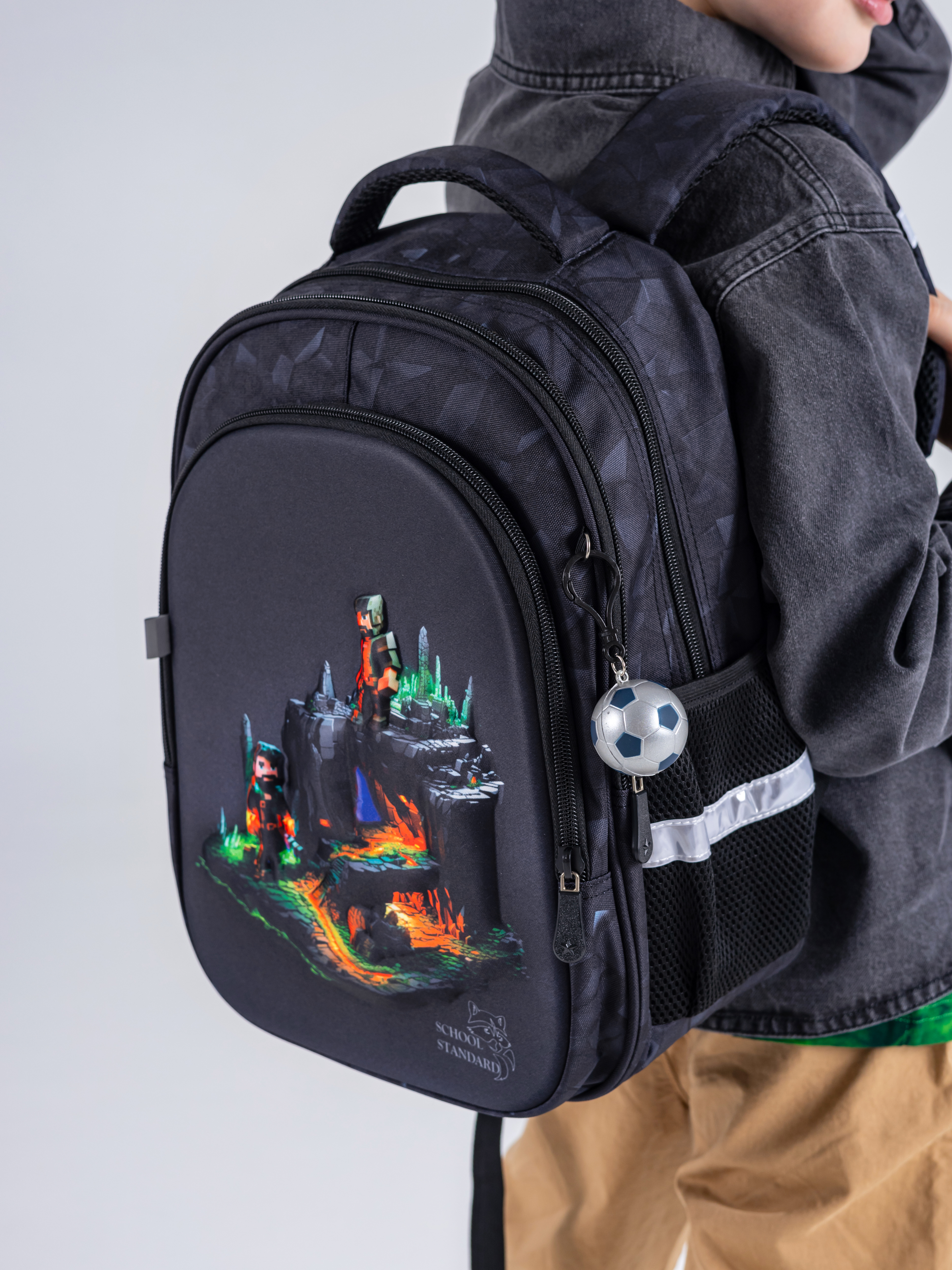 Рюкзак School Standard первокласснику набор 4 в 1 - фото 4